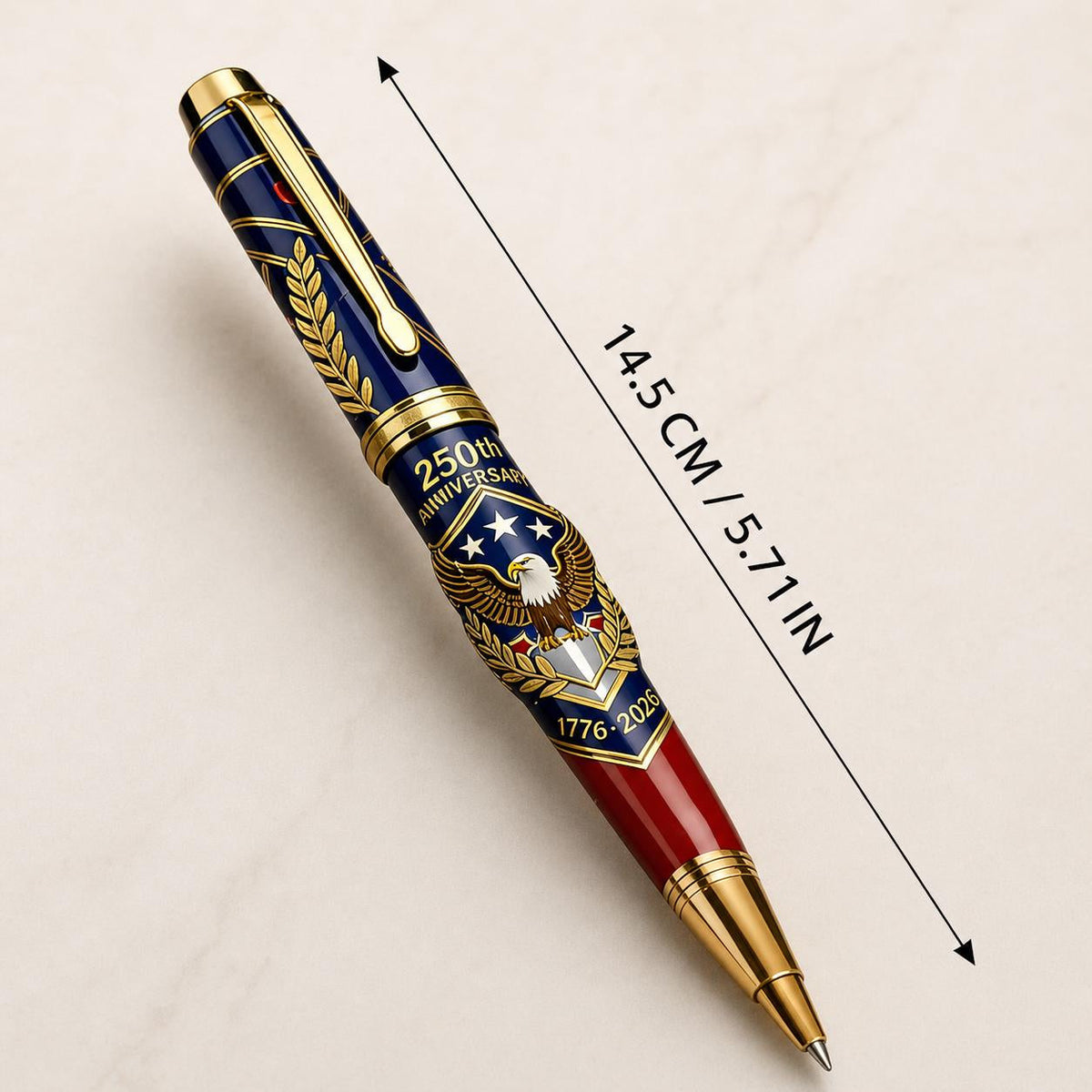 🎁Perfect For Any Patriot 一 USA 250th Anniversary Notebook & Pen Set, 1776-2026 Patriotic Gift