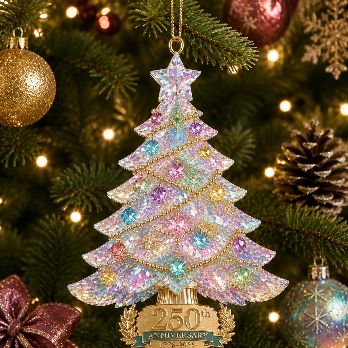 🔥250th Anniversary Crystal Christmas Tree