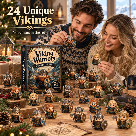 ⚔️🎄 24 Days of Norse Legends – Viking Christmas Ornament Countdown Collection