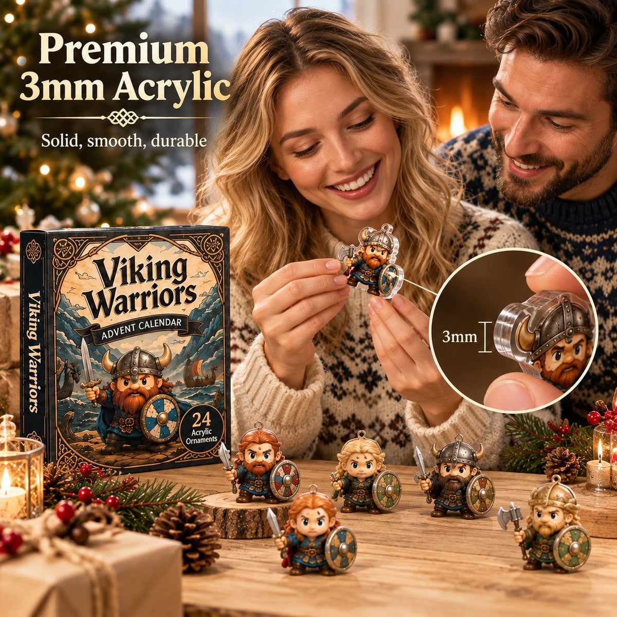 ⚔️🎄 24 Days of Norse Legends – Viking Christmas Ornament Countdown Collection