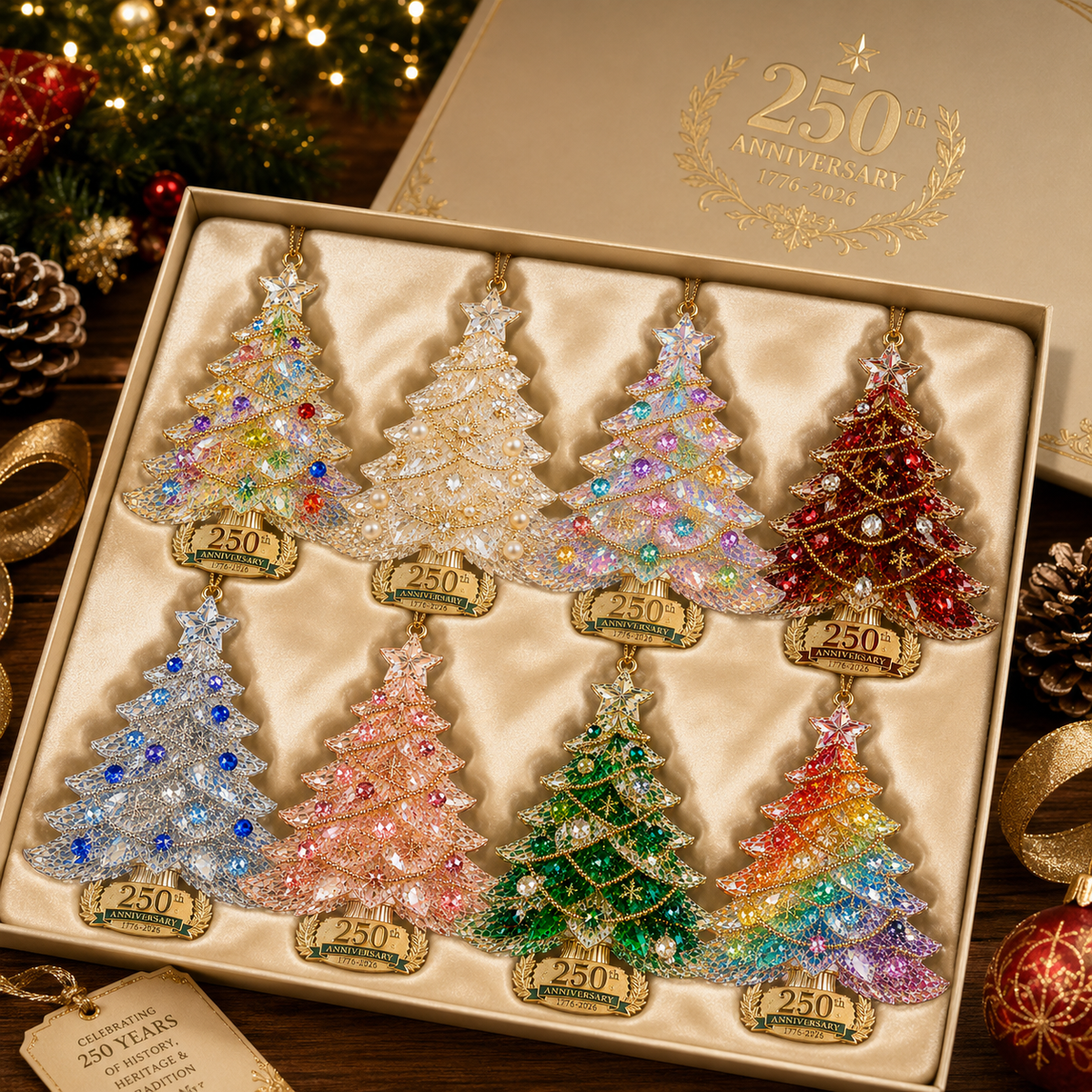 🔥250th Anniversary Crystal Christmas Tree
