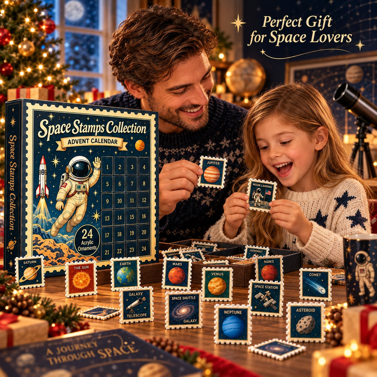 🌌🎄 24 Days Beyond the Stars – Cosmic Christmas Collector Countdown