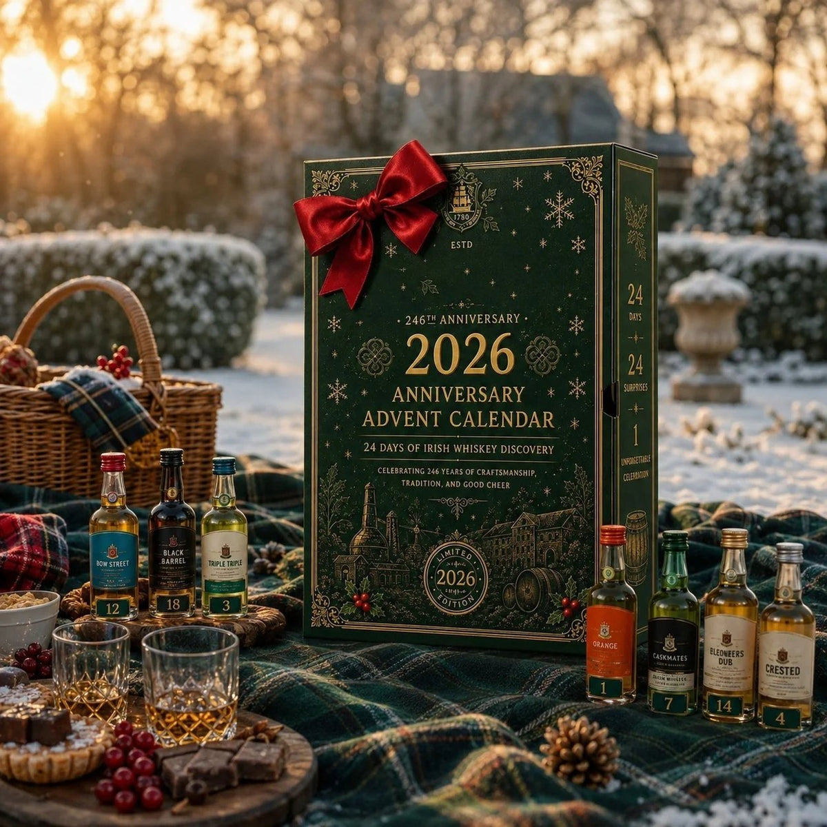 🥃🇮🇪 24 Days of Irish Whiskey Heritage – 246th Anniversary Christmas Collector Countdown