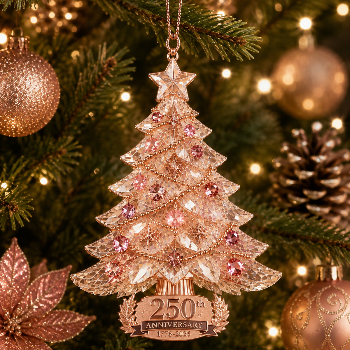 🔥250th Anniversary Crystal Christmas Tree