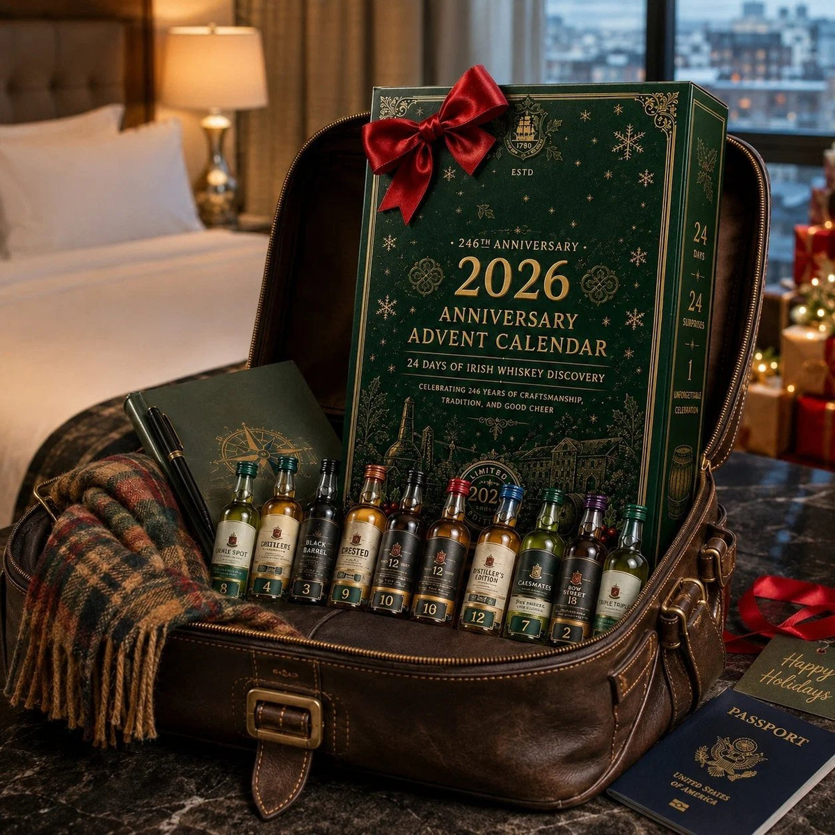🥃🇮🇪 24 Days of Irish Whiskey Heritage – 246th Anniversary Christmas Collector Countdown