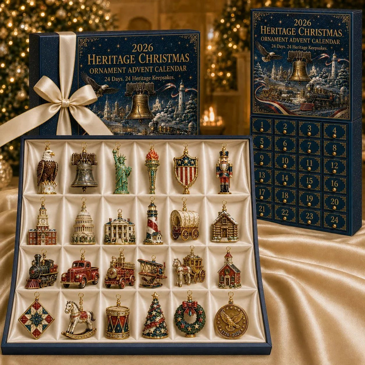 🇺🇸🎄 24 Days of American Heritage – 250th Anniversary Christmas Collector Countdown