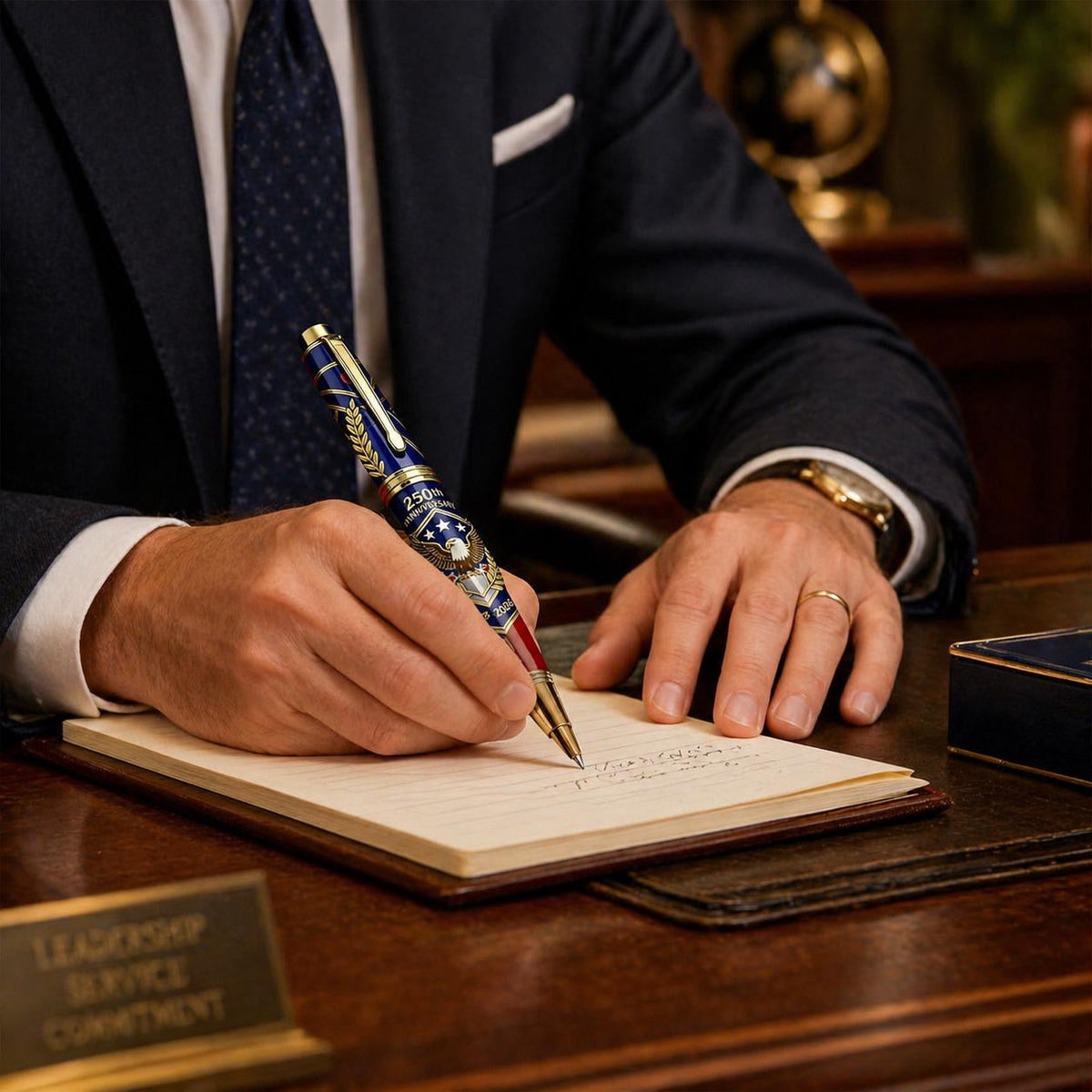 🎁USA 250th Anniversary Notebook & Pen Set, 1776-2026 Patriotic Gift