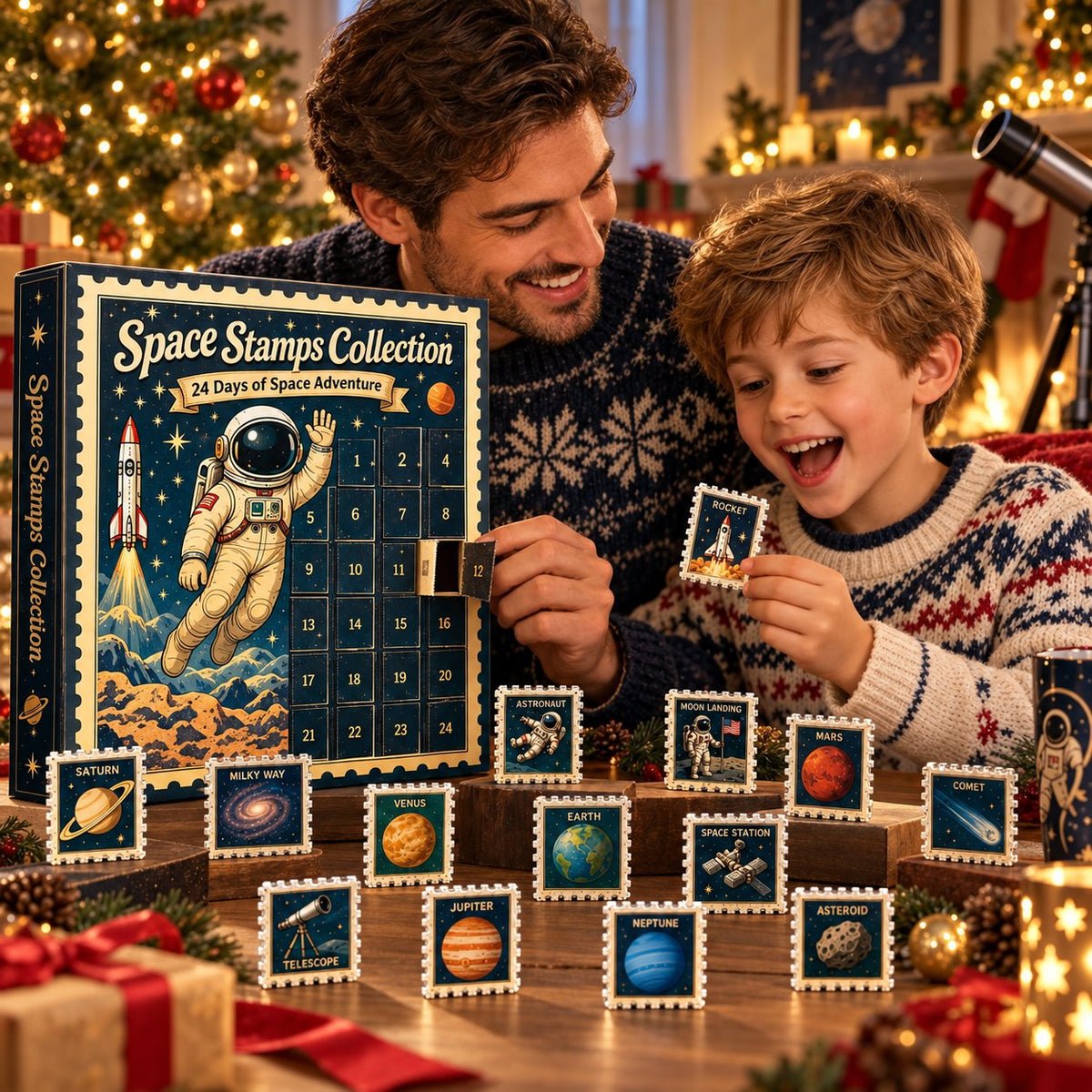 🌌🎄 24 Days Beyond the Stars – Cosmic Christmas Collector Countdown
