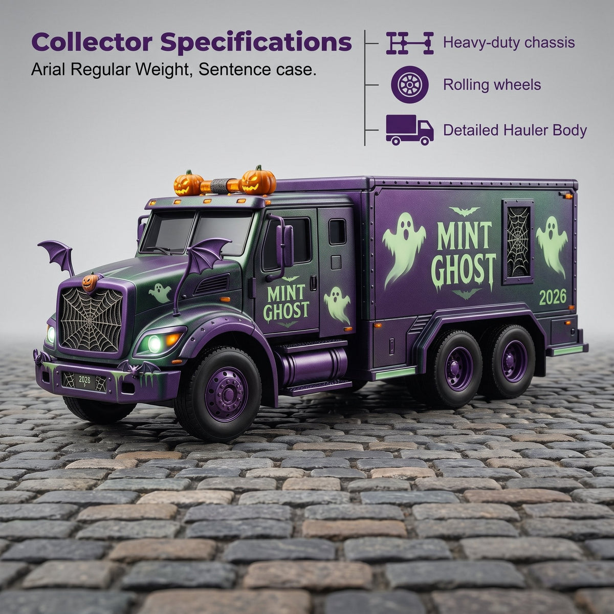 🔥🎁Spooky Mint Ghost Hauler – 2026 Halloween Collector’s Edition
