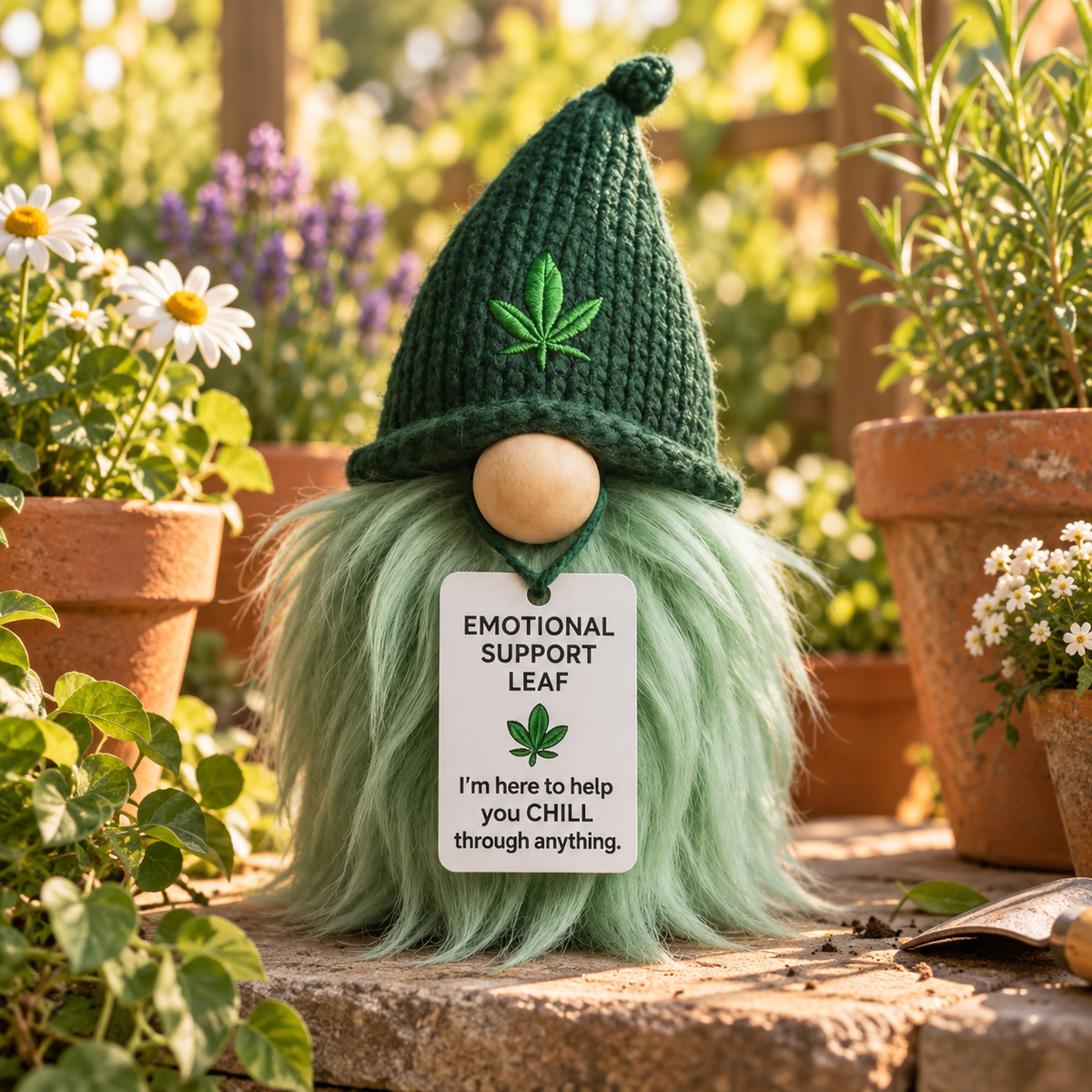🌿 Cozy Greenery Gnome™ – Your Little Botanical Home Companion