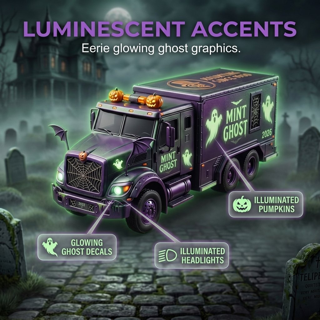 🔥🎁Spooky Mint Ghost Hauler – 2026 Halloween Collector’s Edition