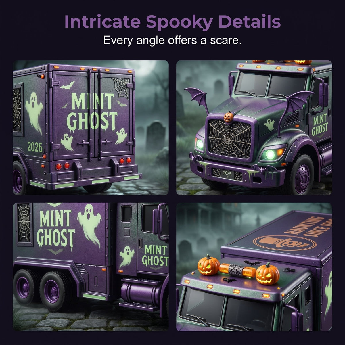 🔥🎁Spooky Mint Ghost Hauler – 2026 Halloween Collector’s Edition