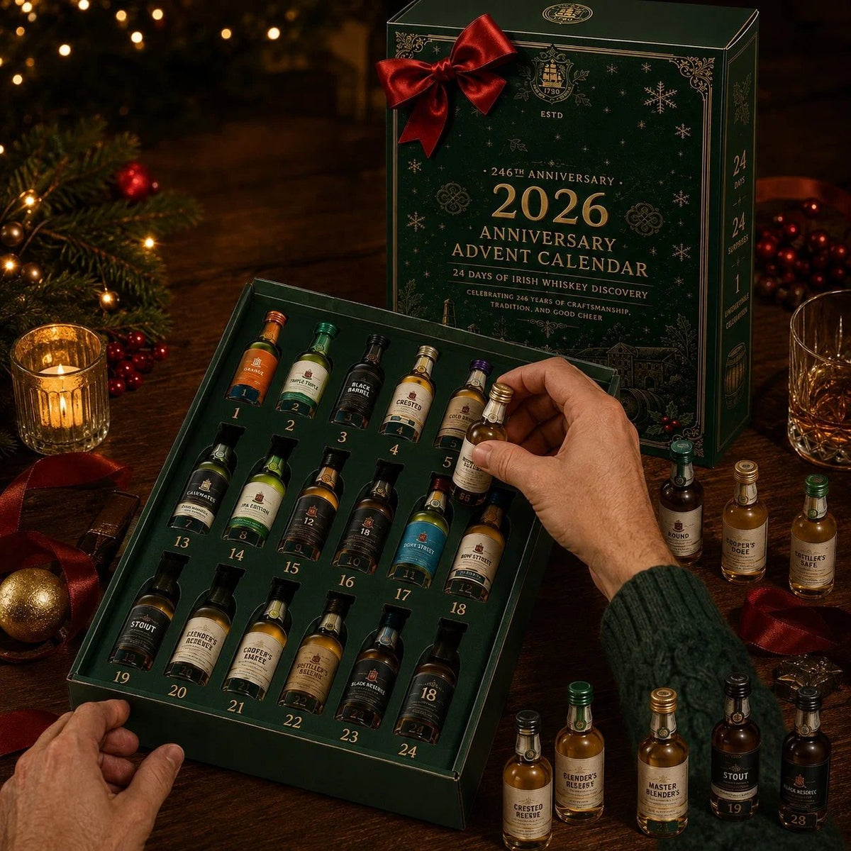 🥃🇮🇪 24 Days of Irish Whiskey Heritage – 246th Anniversary Christmas Collector Countdown